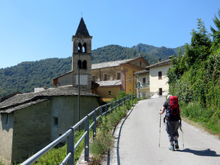 Genusswandern im Valle Maira, Piemont, südliche Alpen, Italien