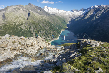 Wandern im Zillertal  in Tirol 
