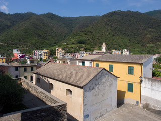 Fototapeta na wymiar Corniglia village in Cinque Terre
