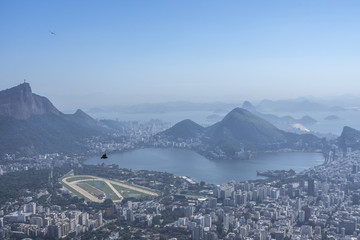 Obraz premium Rodrigo de Freitas lake in Rio de Janeiro