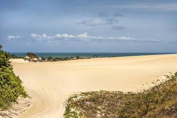 Sand, sand and more sand, dunes Natal Brazil