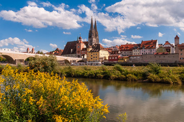 Fototapeta premium Regensburg; Bayern
