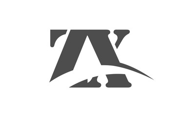 ZX Initial Logo for your startup venture