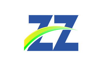 ZZ Initial Logo for your startup venture