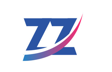 ZZ Initial Logo for your startup venture