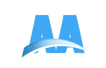 AA Initial Logo for your startup venture