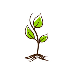 tree growth vector