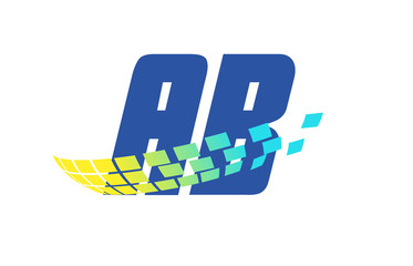 AB Initial Logo for your startup venture