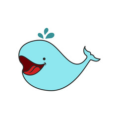 dolphin cartoon vector