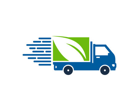 Delivery Nature Icon Logo Design Element