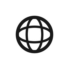 globe vector icon