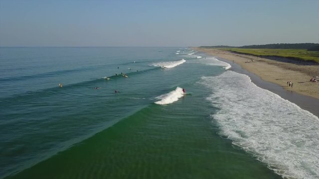 Popular Beach and Waves on Cape Cod