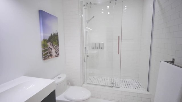 inside modern condo in downtown toronto