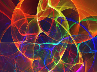 Abstract fractal background