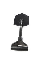 Shovel with a handle. Isolated