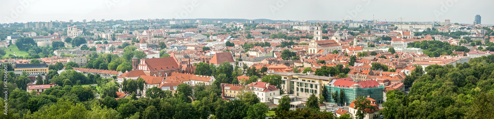 Wall mural Wilno - panorama