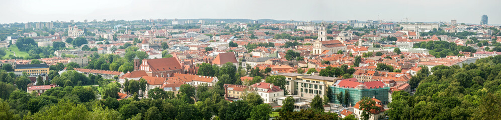 Fototapeta na wymiar Wilno - panorama