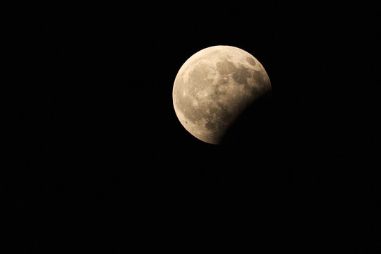 Fool moon at eclipse time in aug 07, 2017