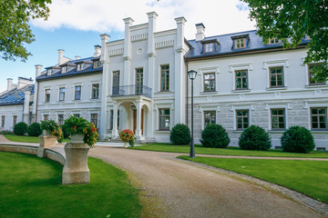 Rumene manor in Latvia. 2017