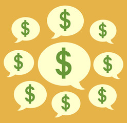 Dollar Sign Money Talk