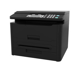 Laser Printer Isolated