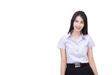 Portrait of  student university uniform