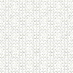 Beige realistic seamless knit pattern. EPS 10 vector