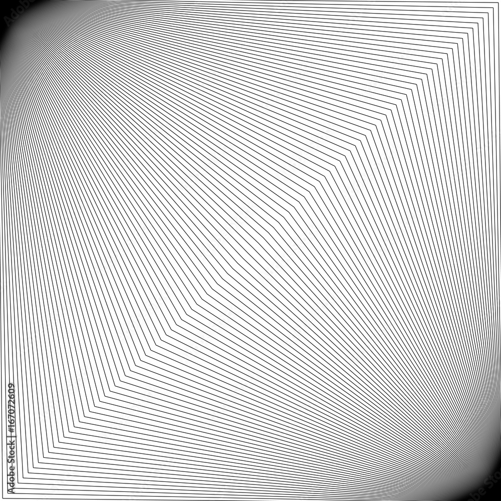Poster abstract monochromatic line pattern background design - vector graphic
