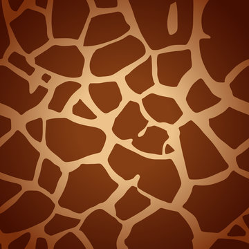 giraffe skin vector seamless