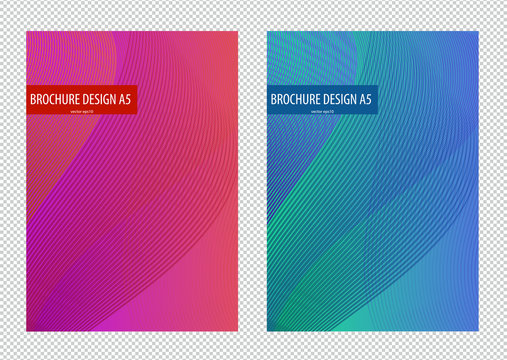 Elegant minimalist gradient background for brochures