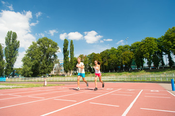 Obraz premium Sport and healthy fitness.