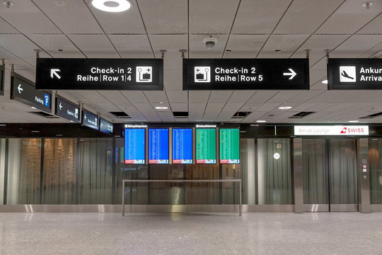 At the airport