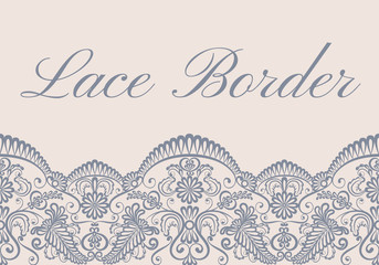 lace border card