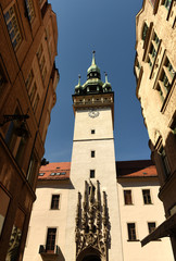 Old City Hall in Brno, Czech Republic.