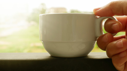 coffee drinking