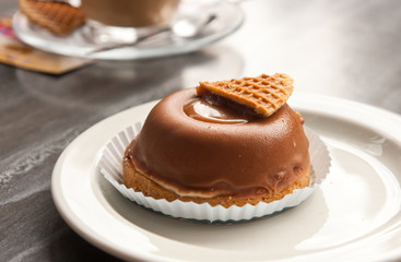 Coffee time with dessert...