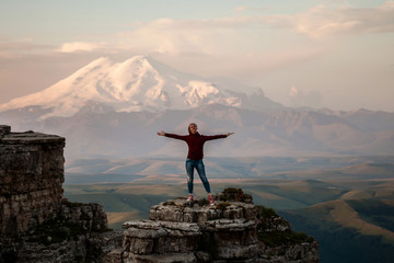 Obraz premium Beautiful view of the Elbrus