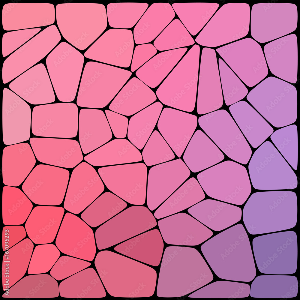 Poster abstract mosaic pattern. abstract background consisting of elements of different shapes arranged in 