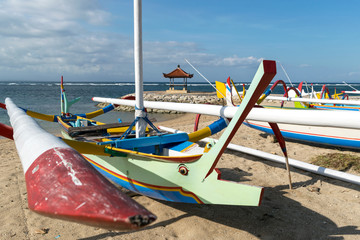Balinesische Fischerboote