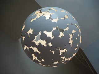 hängende Lape weiß