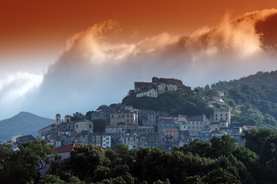 Oletta village de Haute Corse