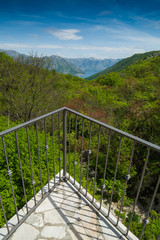 View to the Bako Kotor bay