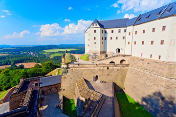 Fototapeta Festung Königstein, Deutschland obraz