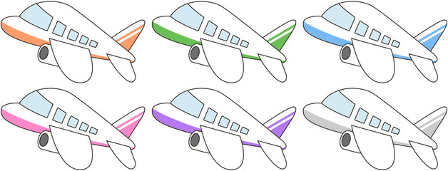 飛行機 プレーン 旅行 航空 イラスト