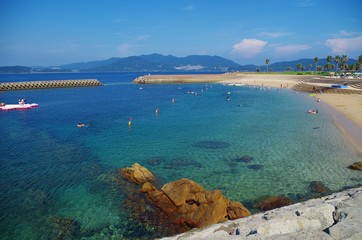 離島の海水浴場