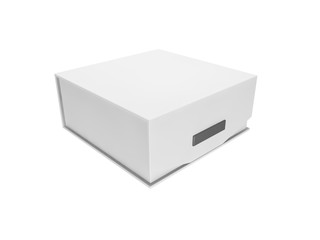 Leather Jewelry Box 3d rendering