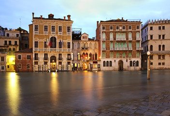 Grand canal in Venice. Region Veneto. Italy