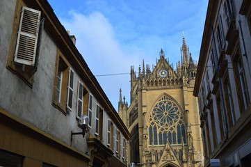 Cathédrale Saint-Etienne in Metz, France