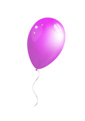 purple balloon