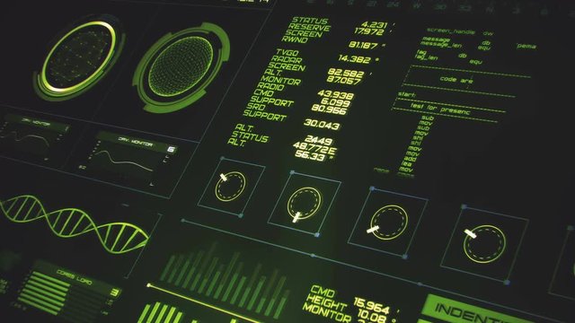 Futuristic interface | HUD